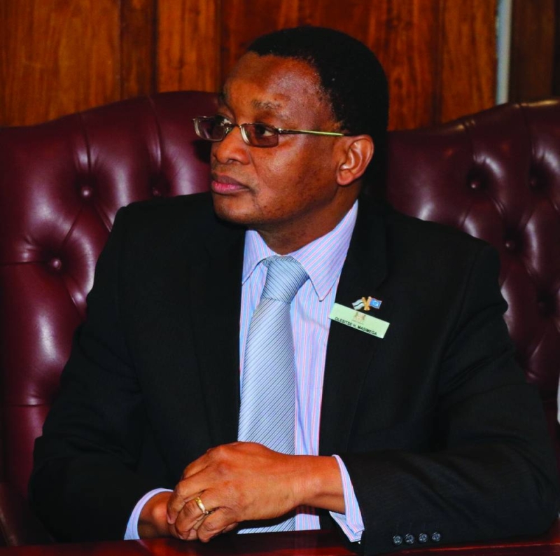 Finance  ministry deputy Secretary-budget administration, Olesitse Masimega