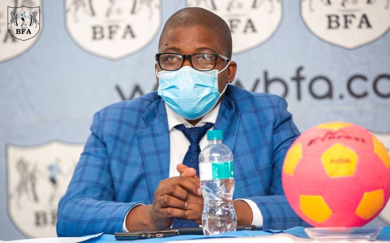 LEAGUE BOSS...BFL CEO Solomon Ramochotlhwane revealed they recently had workshop in Palapye this past weekend for all lower division teams on issues of commercialization
