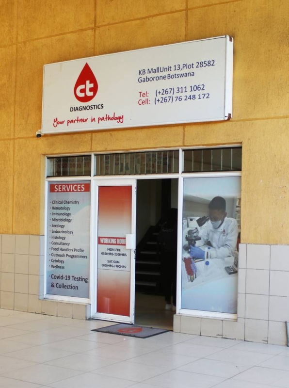 THE BUSINESS: One of the labs under Kekana's wing