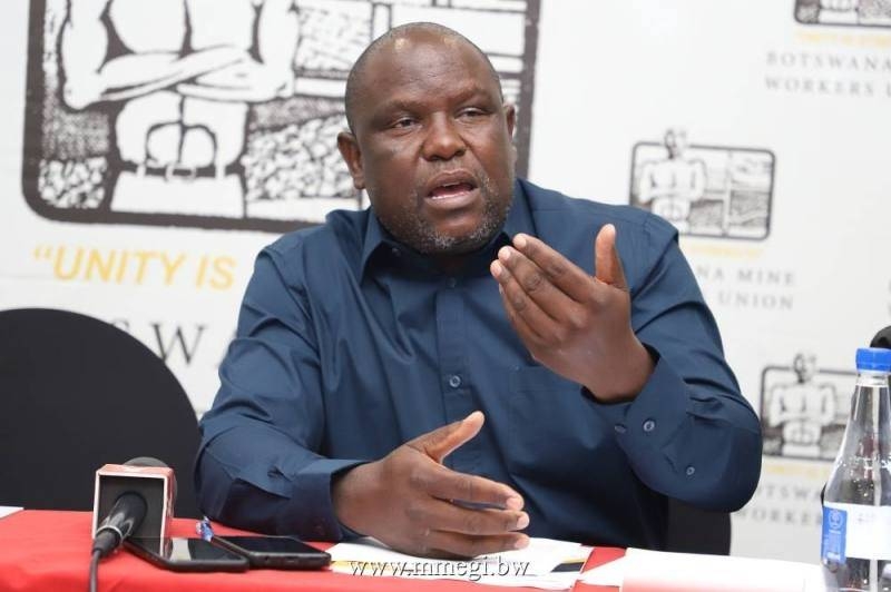 BMWU President Joseph Tsimako