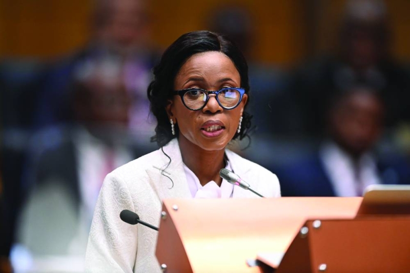 MAKING STRIDES: Finance Minister Peggy Serame says they are working towards making payments within five days