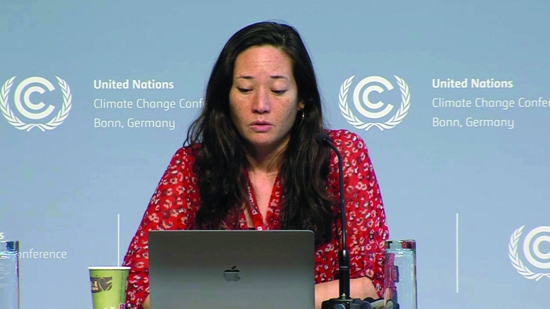 Climate Justice Lead at ActionAid International, Teresa Anderson