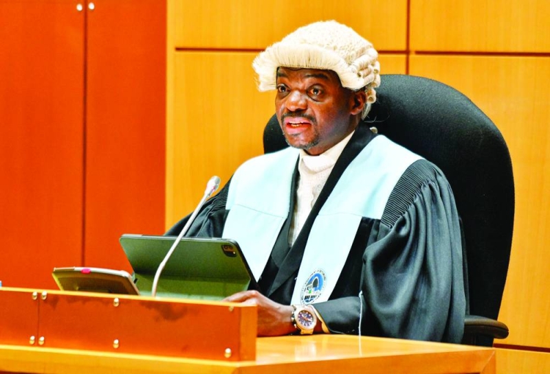 The Speaker of the National Assembly, Dithapelo Keorapetse