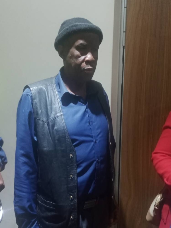 Threat lands man behind bars