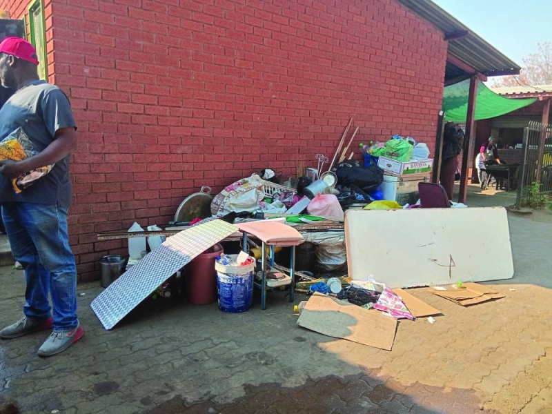 Bus Rank food vendors thrown out