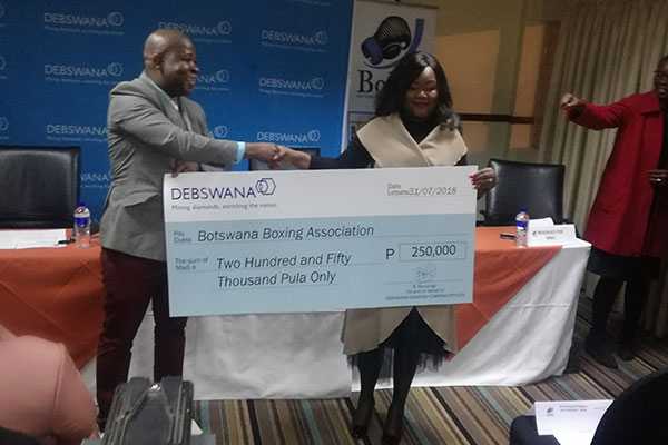 Debswana boosts Boxing Awards