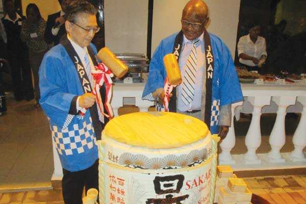 Botswana, Japan cement friendship in a royal party