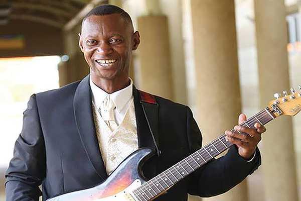 Congolese guitarist Kapenda Katuta strums Jazz at Masa Square Hotel