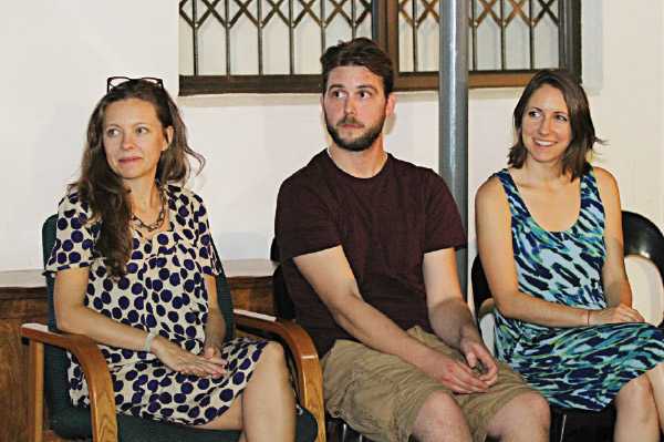 American artists teach on public art installations