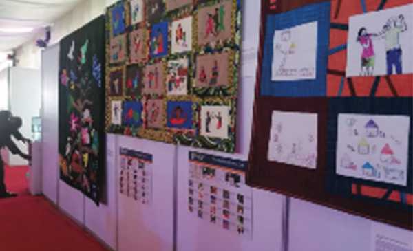 Quilts tell stories of women and girls