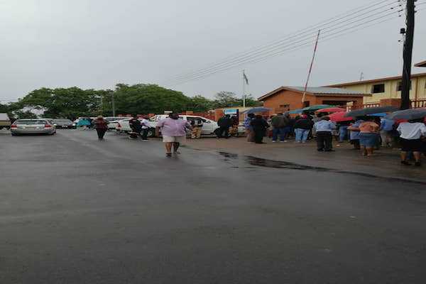 Long queues form outside DC’s offices in Gaborone as citizens apply for permits