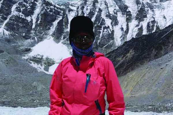 Botswana mountaineer Sekokole safe and sound at Camp 2 of Mt. Everest