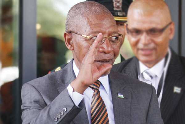 No Valentine for Lesotho PM, Mosisili