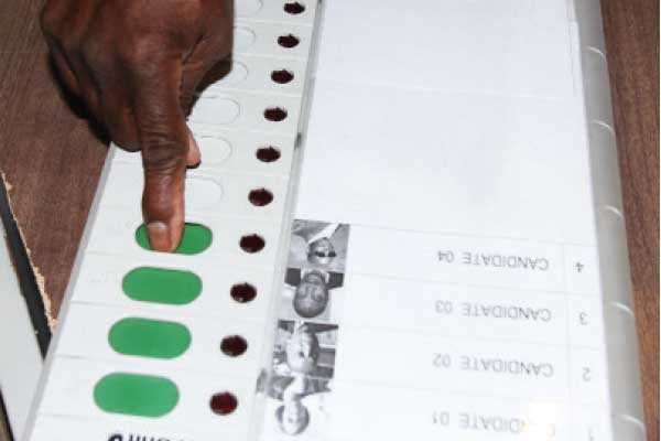 EVM campaign stops over  at BDP National Council