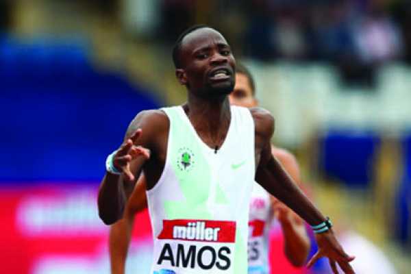 Nijel Amos accept challenge for half a million-pula race