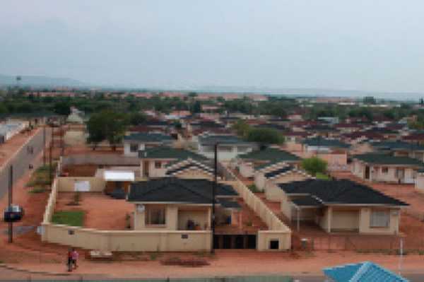 Workers on cliff edge