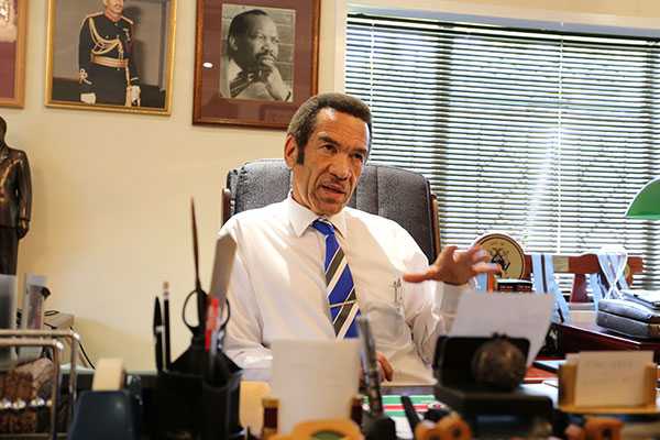 Ian Khama speaks