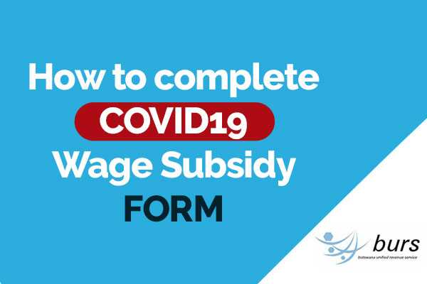 Video: How to complete COVID19 Wage Subsidy FORM