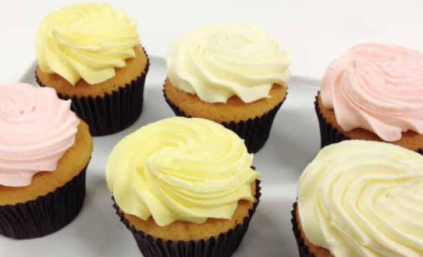 Yummy vanilla cupcakes