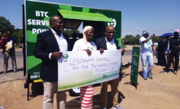 Vendor scoops BTCL trailer prize after exceeding targets
