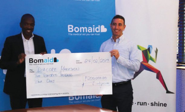 BOMAID sponsors Gaborone Marathon