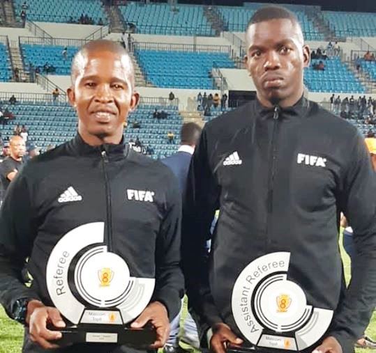 Mascom Top 8 final too big for referee Derrick Marks?
